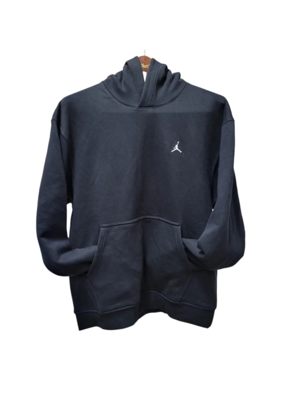 Nike Air Jordan Black Long-Sleeves Hoodie Dri-FIT Men Sweatshirt Size Large NWT